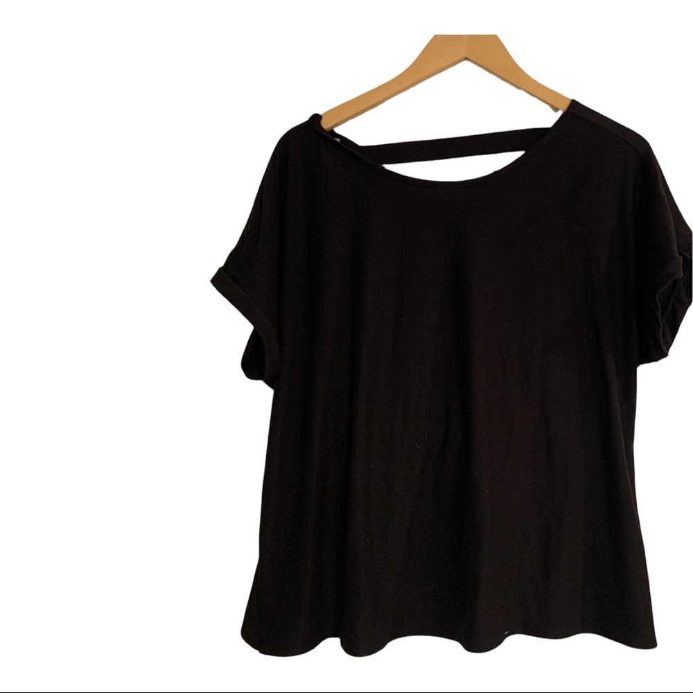 Lizabel Boutique Brand Top Large Open Cross Back